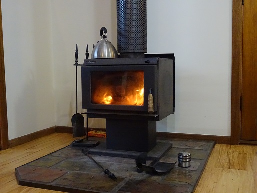 Fireplace in Guest Lounge
